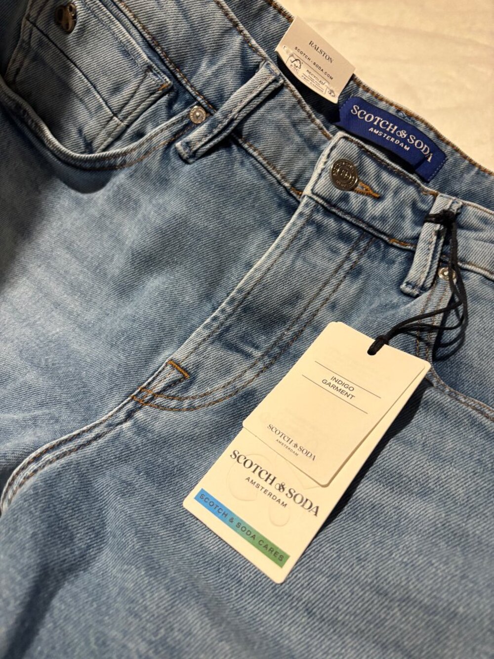 Scotch & Soda Ralston Slim Fit Jeans – Light Wash – New With Tags